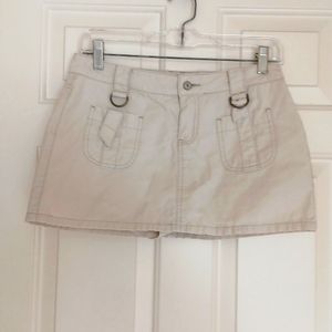 Union Bay Stone Cotton Mini Skirt Size 5